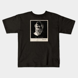 Vintage Mediocrates Distressed Kids T-Shirt